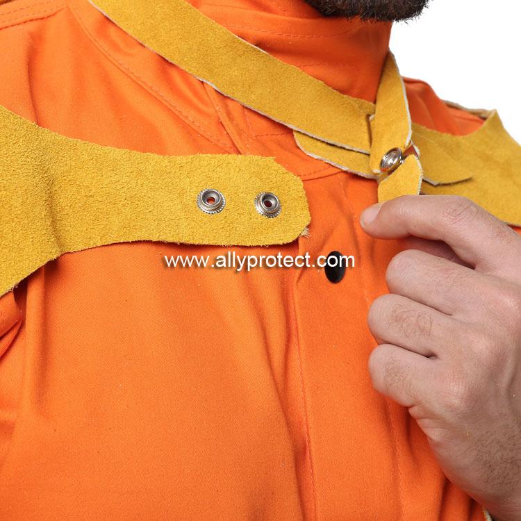 AP-9107 金黃色連臂皮手袖